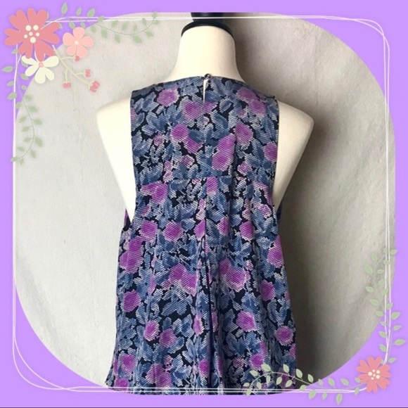 Joie Sz Large Everla Silk Floral Dress - Picture 6 of 8